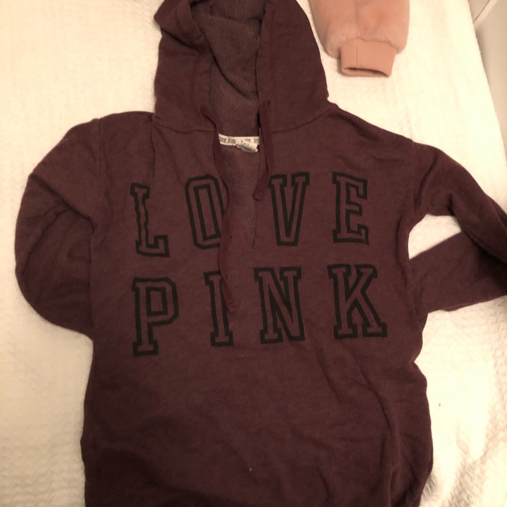 Burgundy PINK pullover